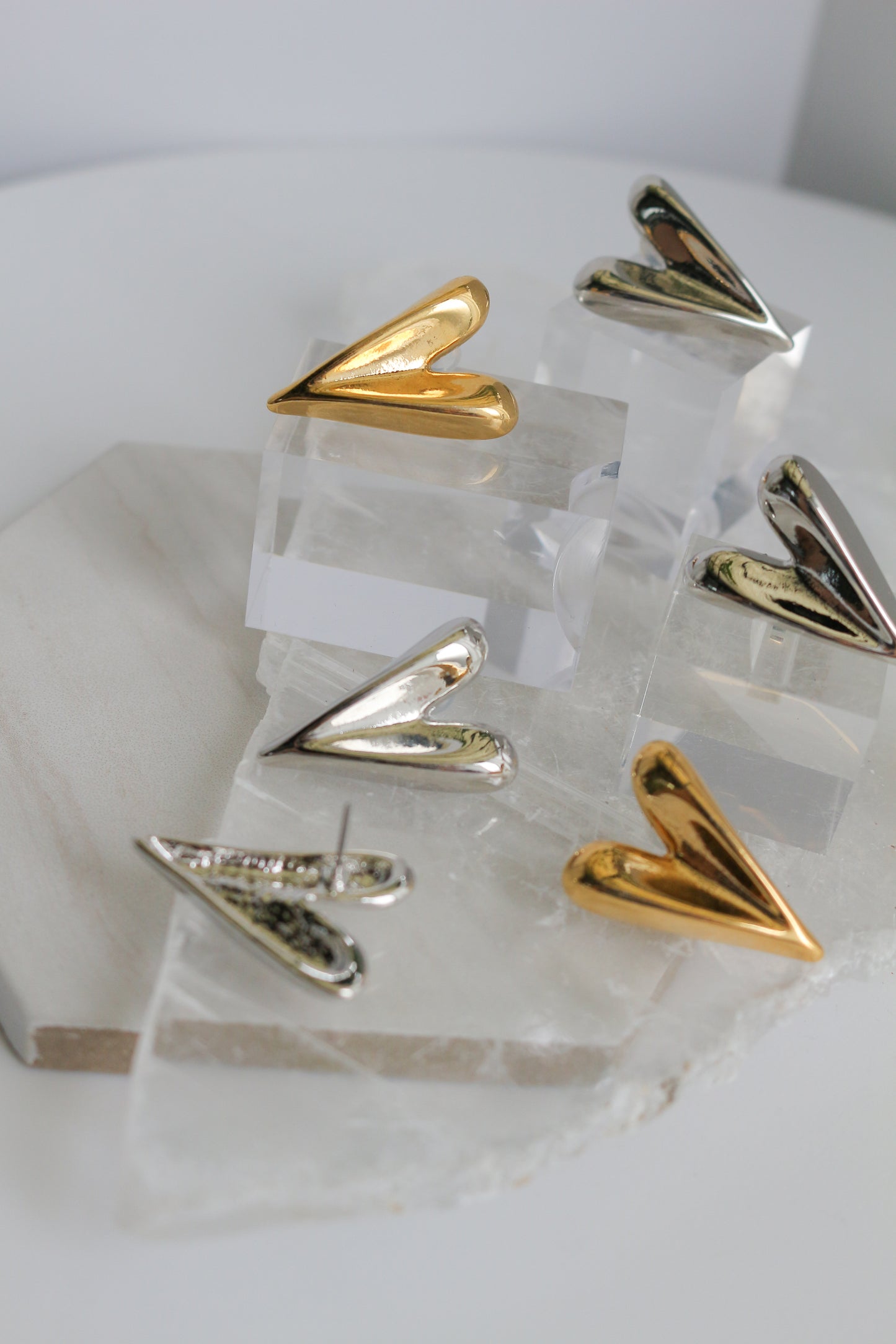 Heart Metal Pierce Earring No.1〜Sakkoly