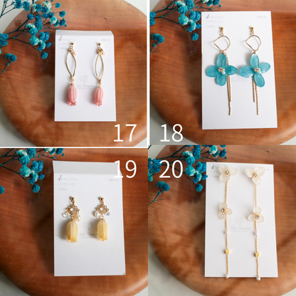 Limited Item Fes Earrings - チタンピアス Titanium Pierce  No.17〜20