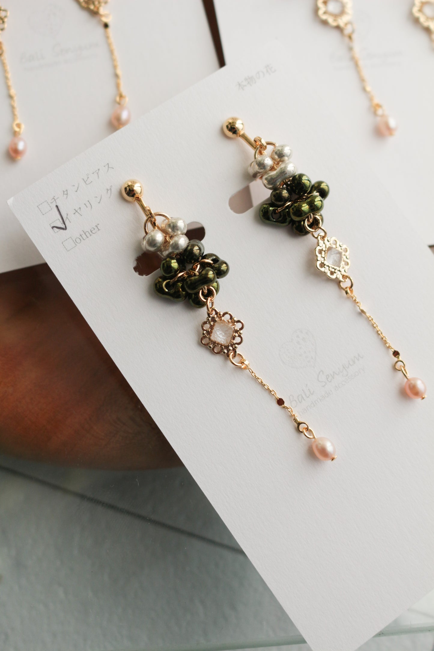 Flower Seventeen Earring No.1