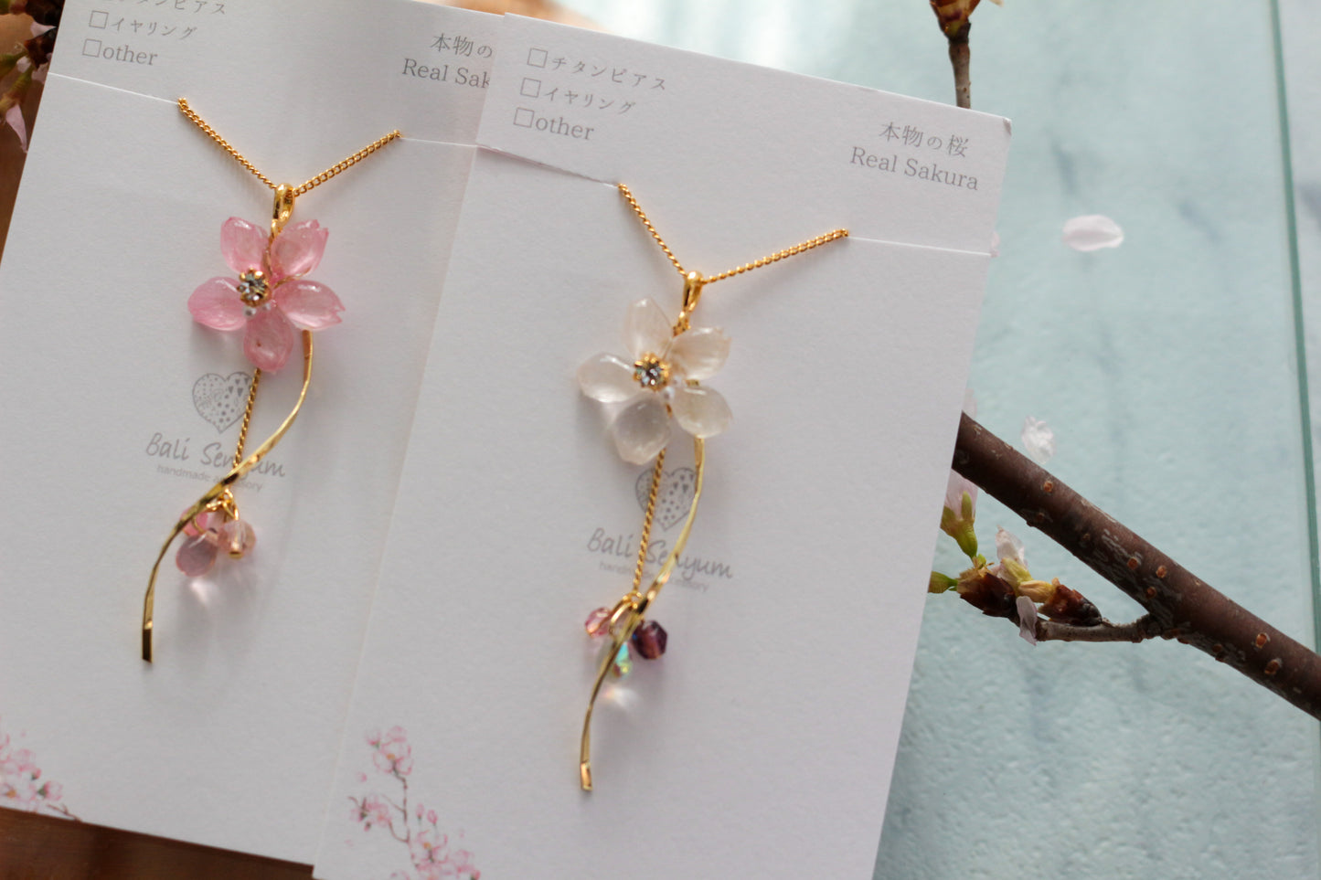 Someiyoshino Sakura Necklace 50cm or 60cm