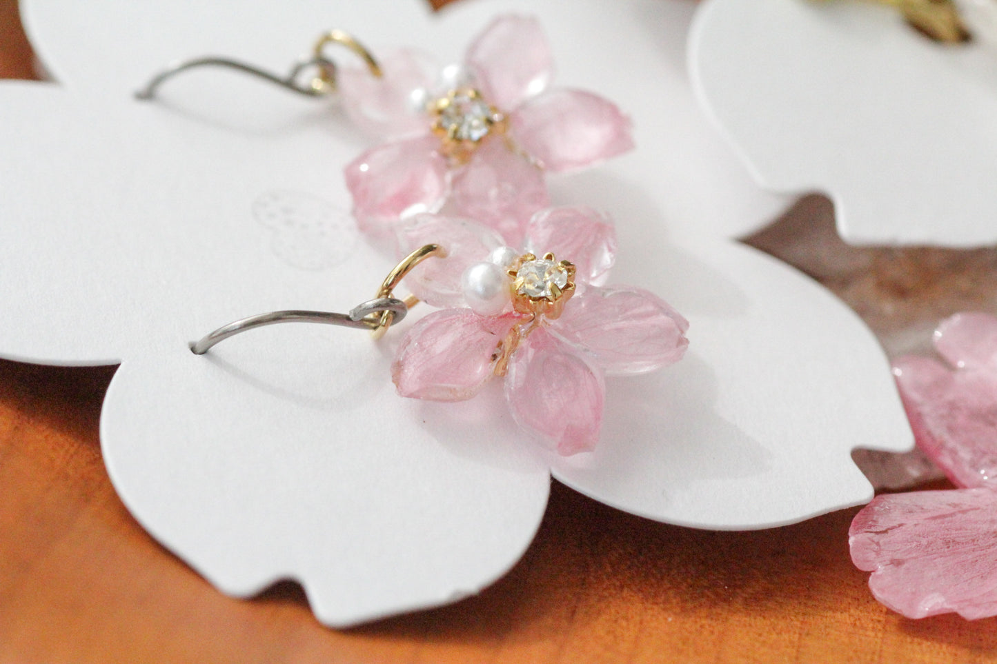 Dangling Someyoshino Sakura Earrings- Small #S020