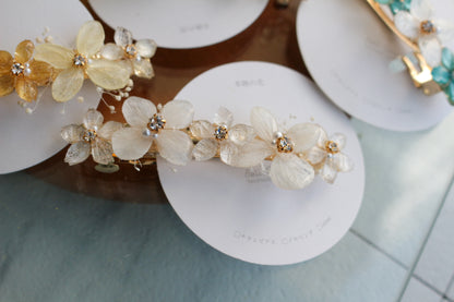 Hydrangea Hair Barrette No.45