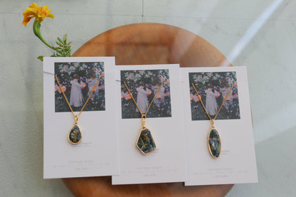 Sargent Inspired Necklace - カーネーション 、リリー、リリー、ローズ