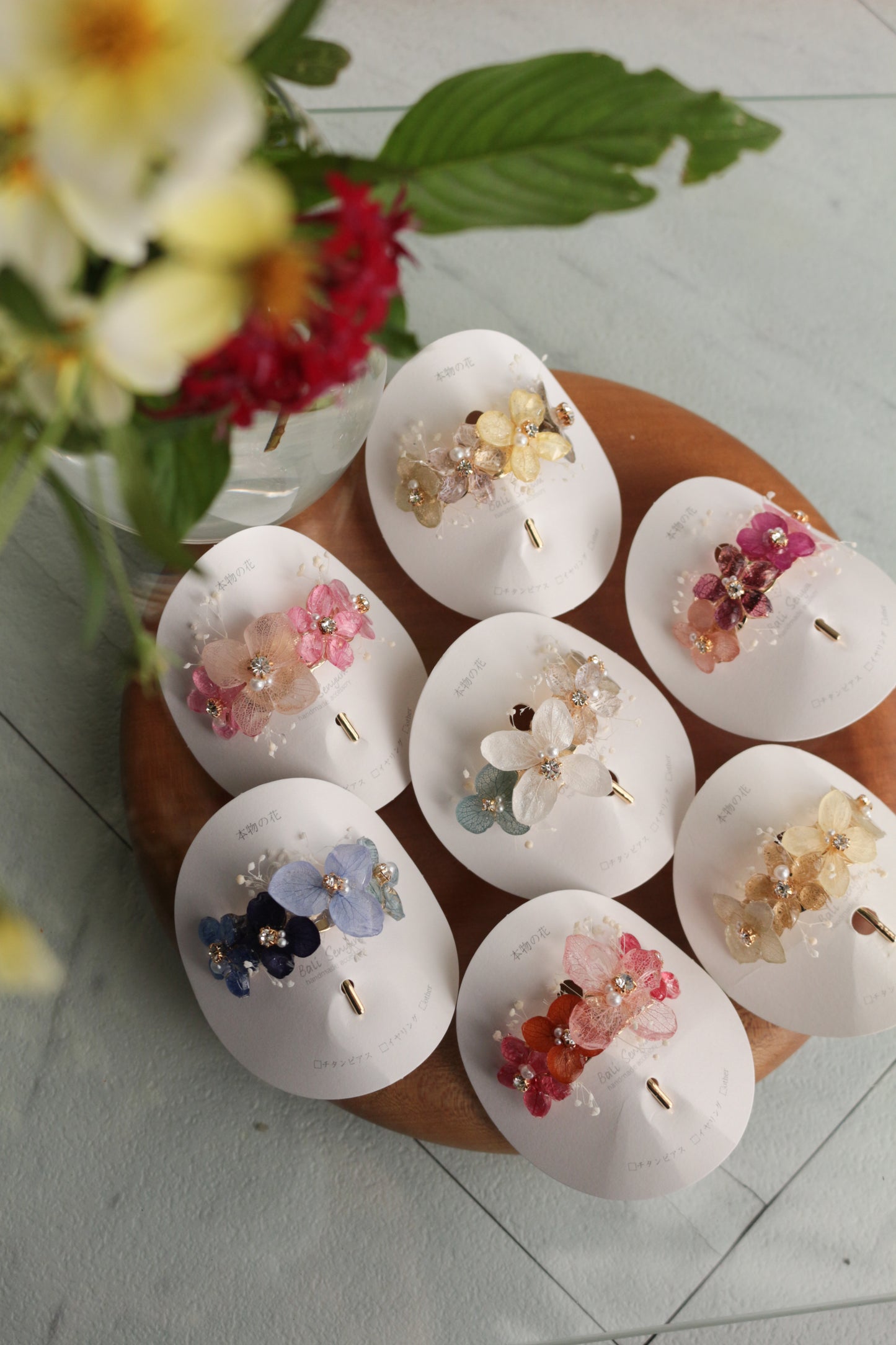 Hanayome Flower Ponytail Hook - No.4