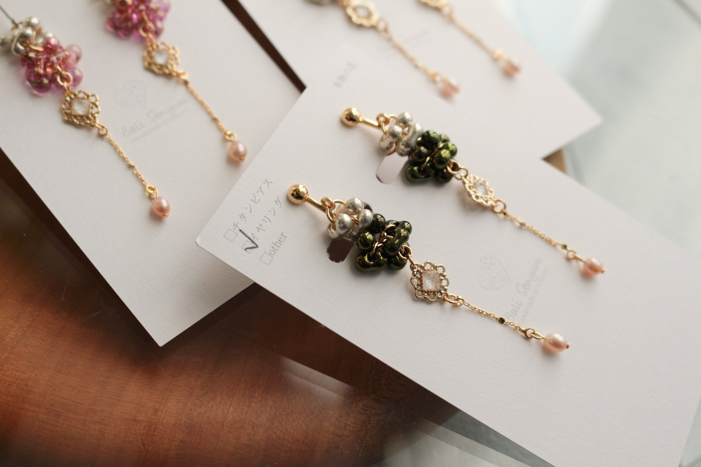 Flower Seventeen Earring No.1