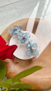 Hydrangea Hair Barrette No.6