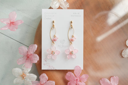 Someiyoshino Sakura Hanami Earrings
