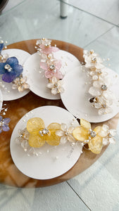 Hydrangea Hair Barrette No.19