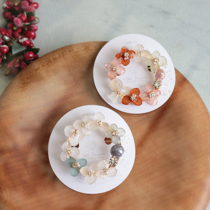 Hydrangea Wreath Brooch