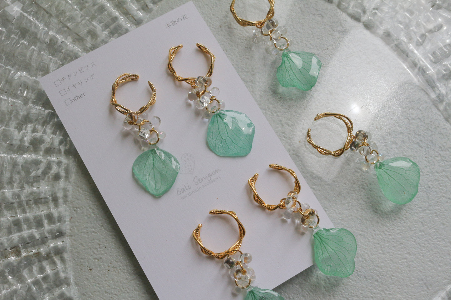 Floral Tsubu Ear-cuff - No.2