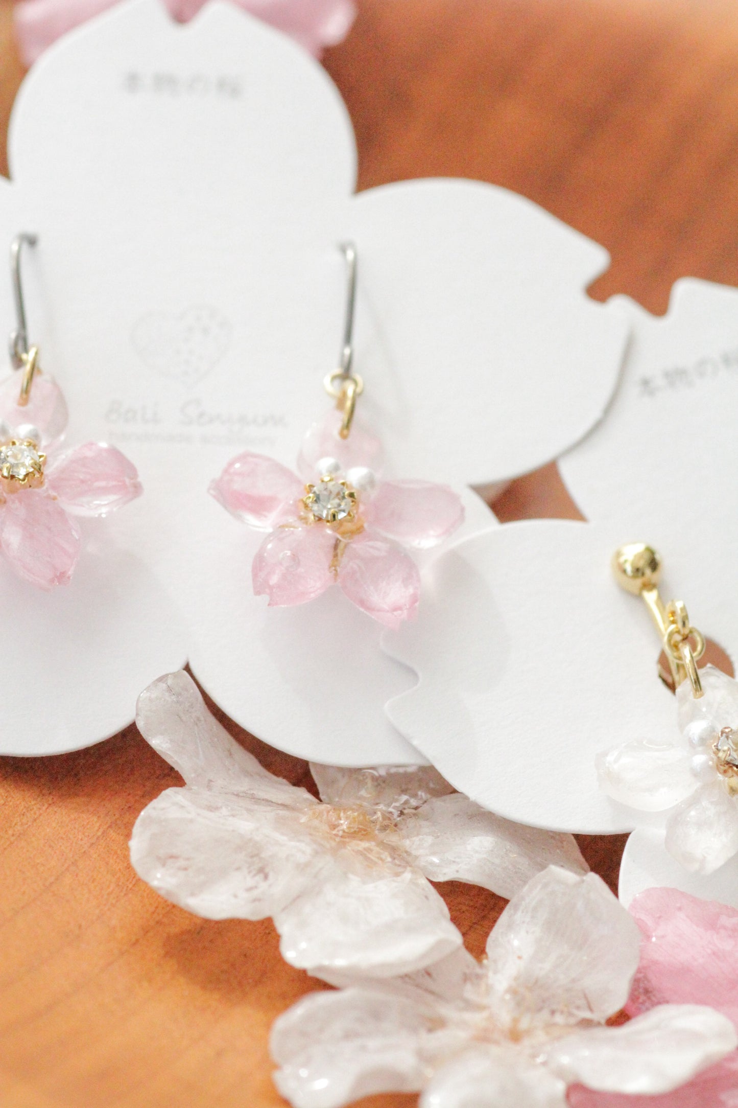 Dangling Someyoshino Sakura Earrings- Small #S020