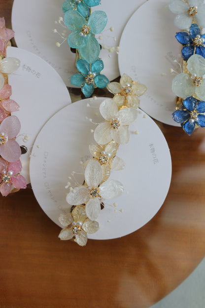 Hydrangea Hair Barrette No.35