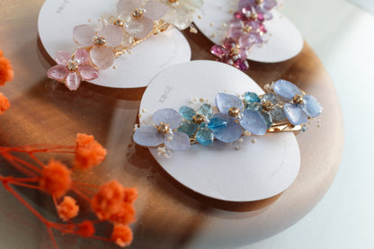 Hydrangea Big Hair-Clip No.3