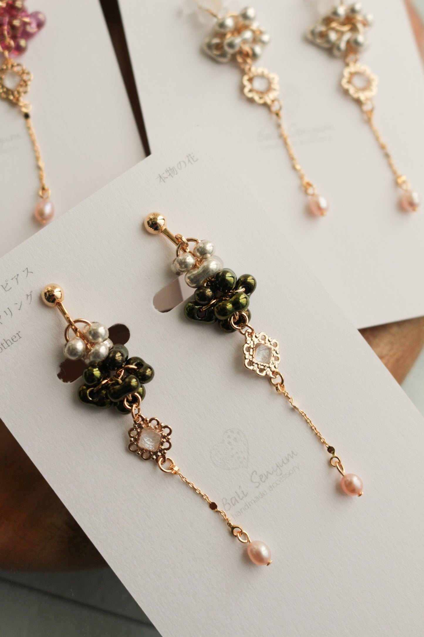 Flower Seventeen Earring No.1