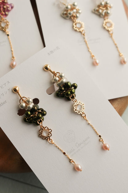 Flower Seventeen Earring No.1