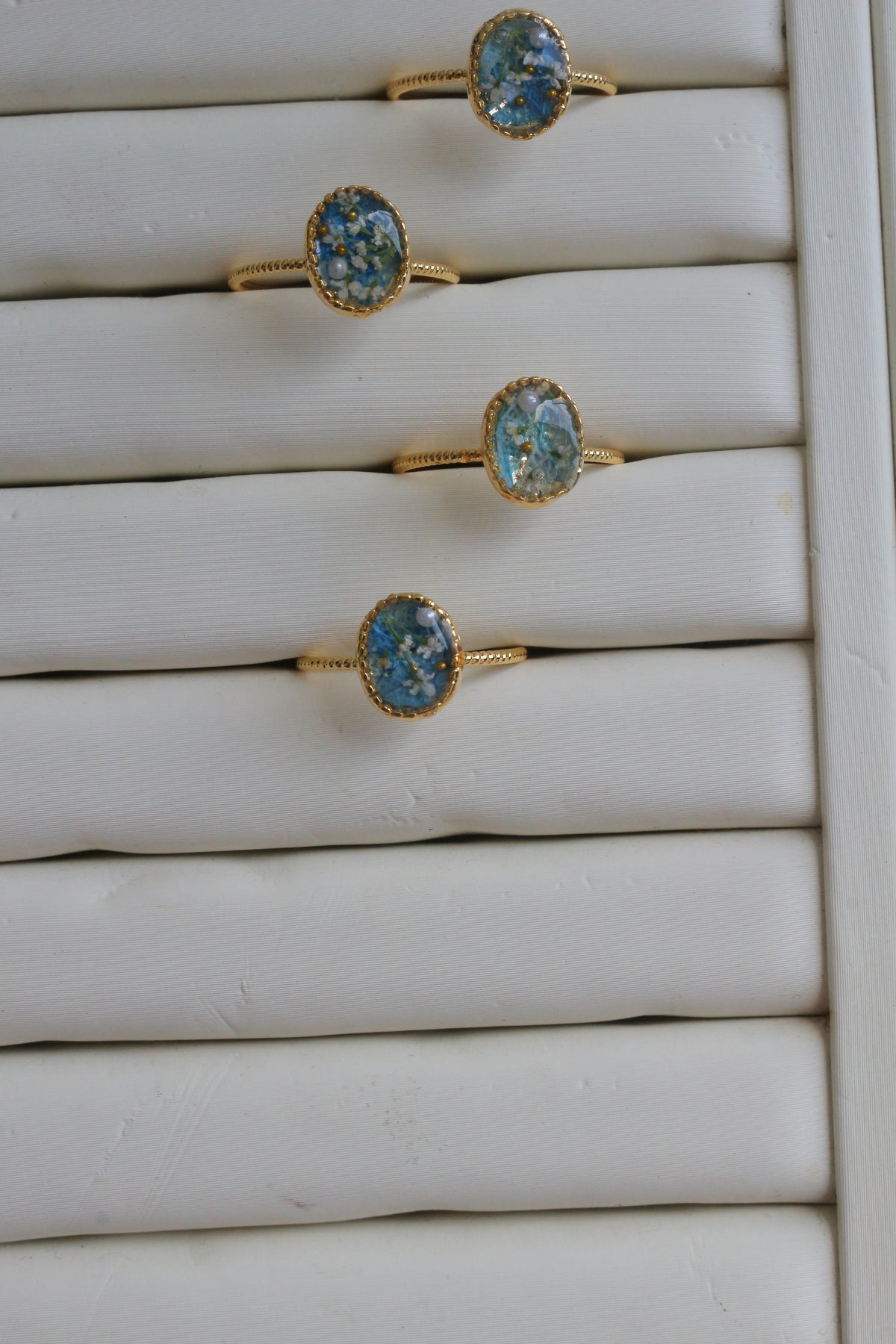 Gogh Almond Tree in Blossom Inspired Ring No.1 - アーモンドの花