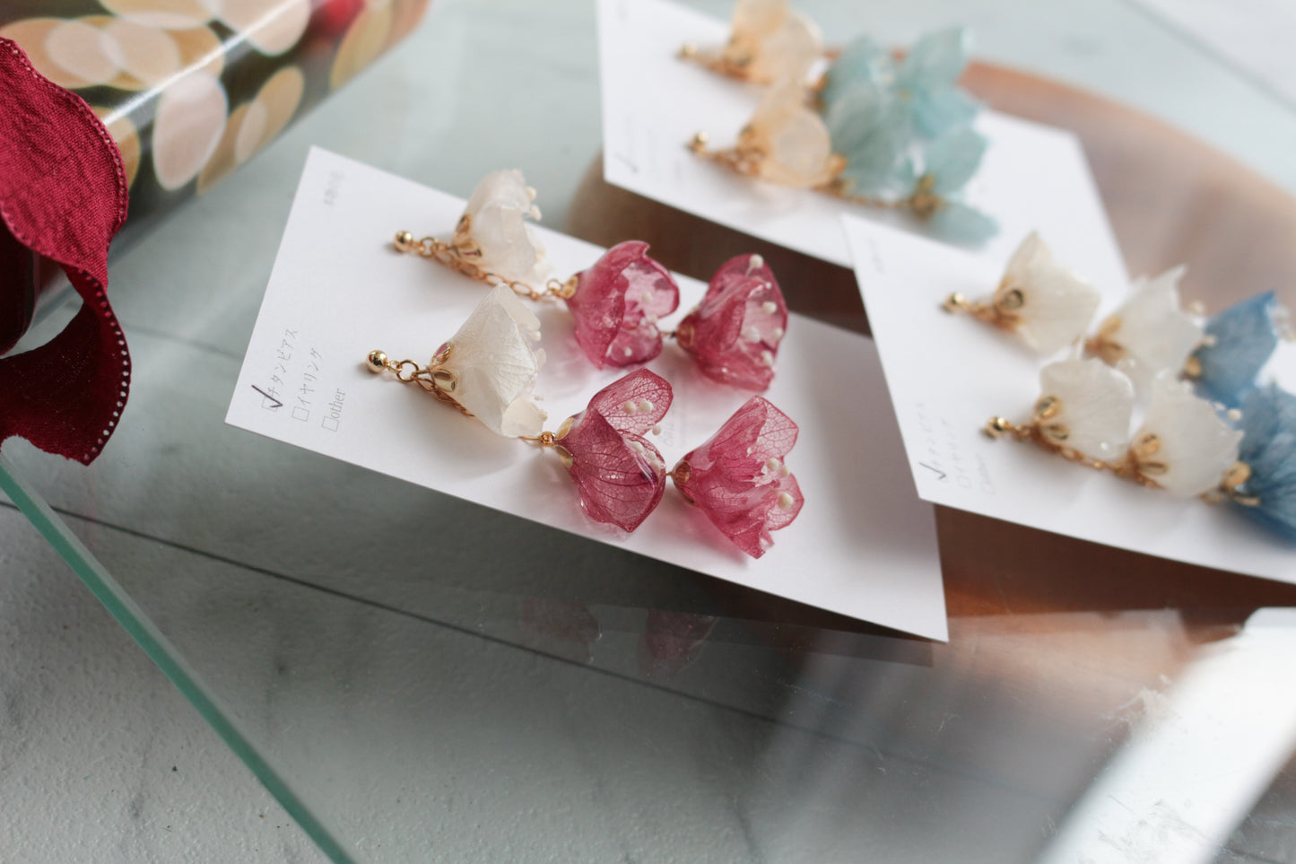 Hanayome Collection Earring No.55 パーツ選べます