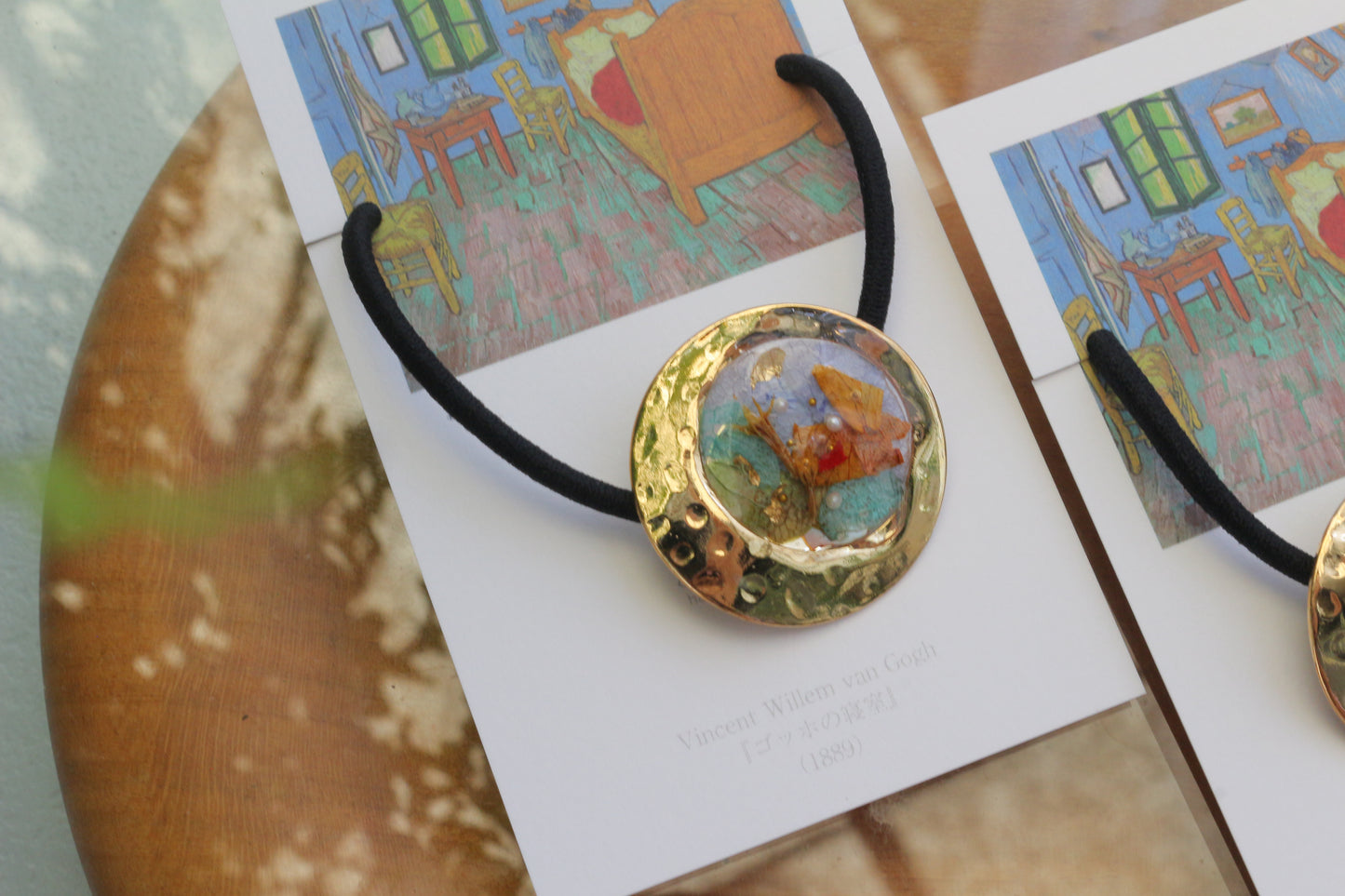 Gogh's Bedroom in Arles Inspired Hair tie - ゴッホの寝室