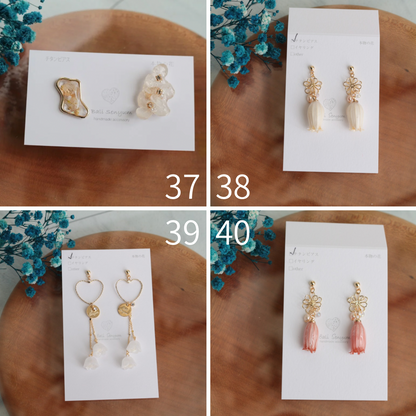 Limited Item Fes Earrings - チタンピアス Titanium Pierce  No.37〜40