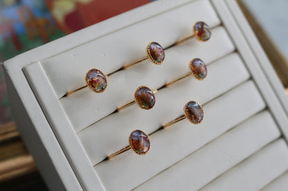 Gogh Inspired Ring No.1 - ゴッホの寝室