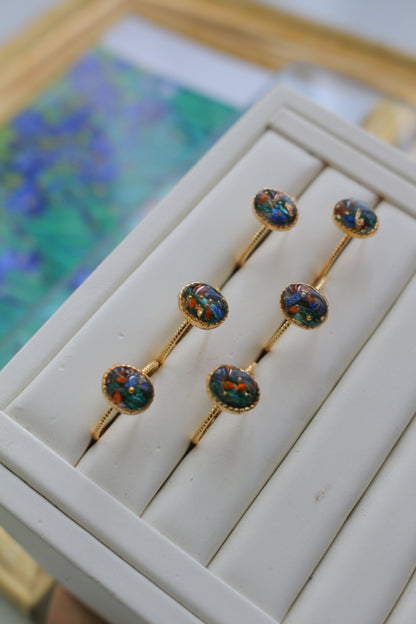 Gogh Inspired Ring No.2 - アイリス