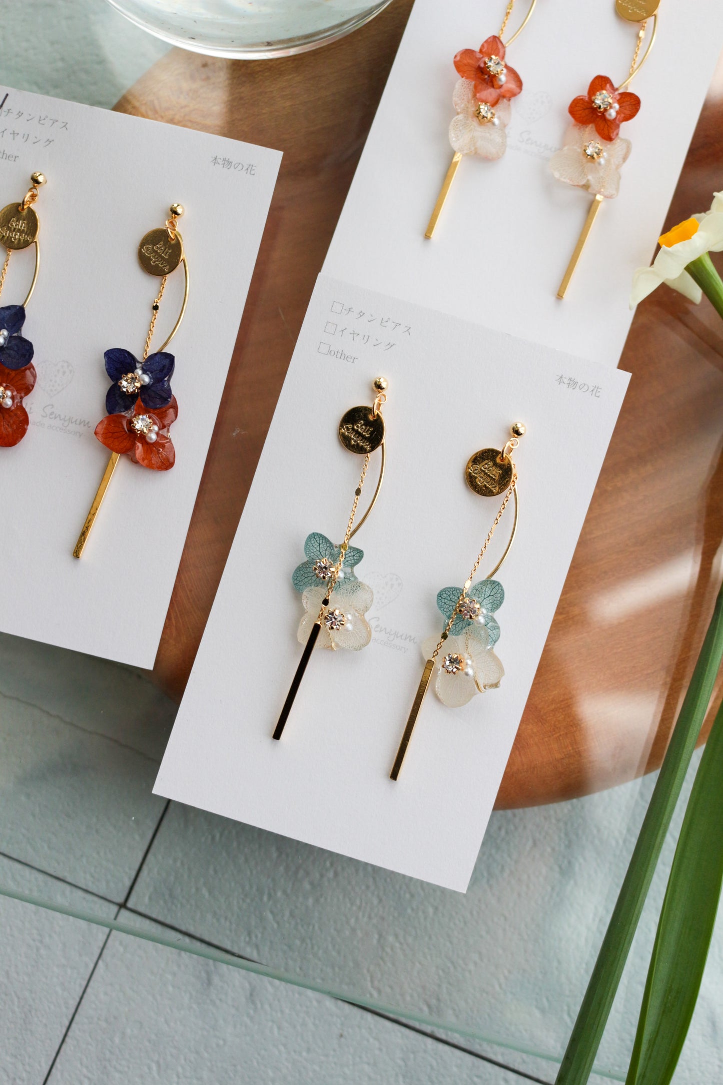 Flower Bouquet Collection -  No.2 ピアスorイヤリング