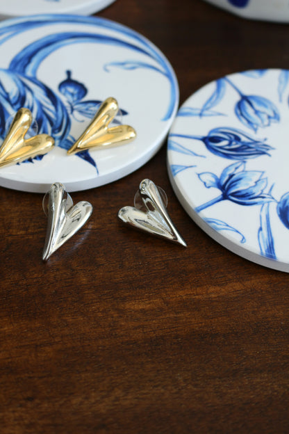 Heart Metal Pierce Earring No.1〜Sakkoly