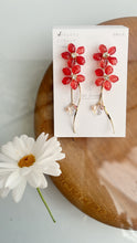 Real "Ajisai" Hydrangea Earring - Warm Color