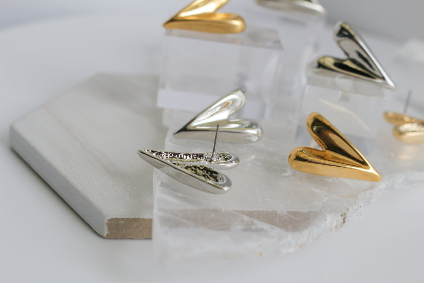 Heart Metal Pierce Earring No.1〜Sakkoly