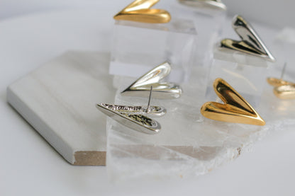 Heart Metal Pierce Earring No.1〜Sakkoly