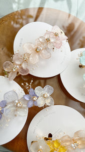 Hydrangea Hair Barrette No.12