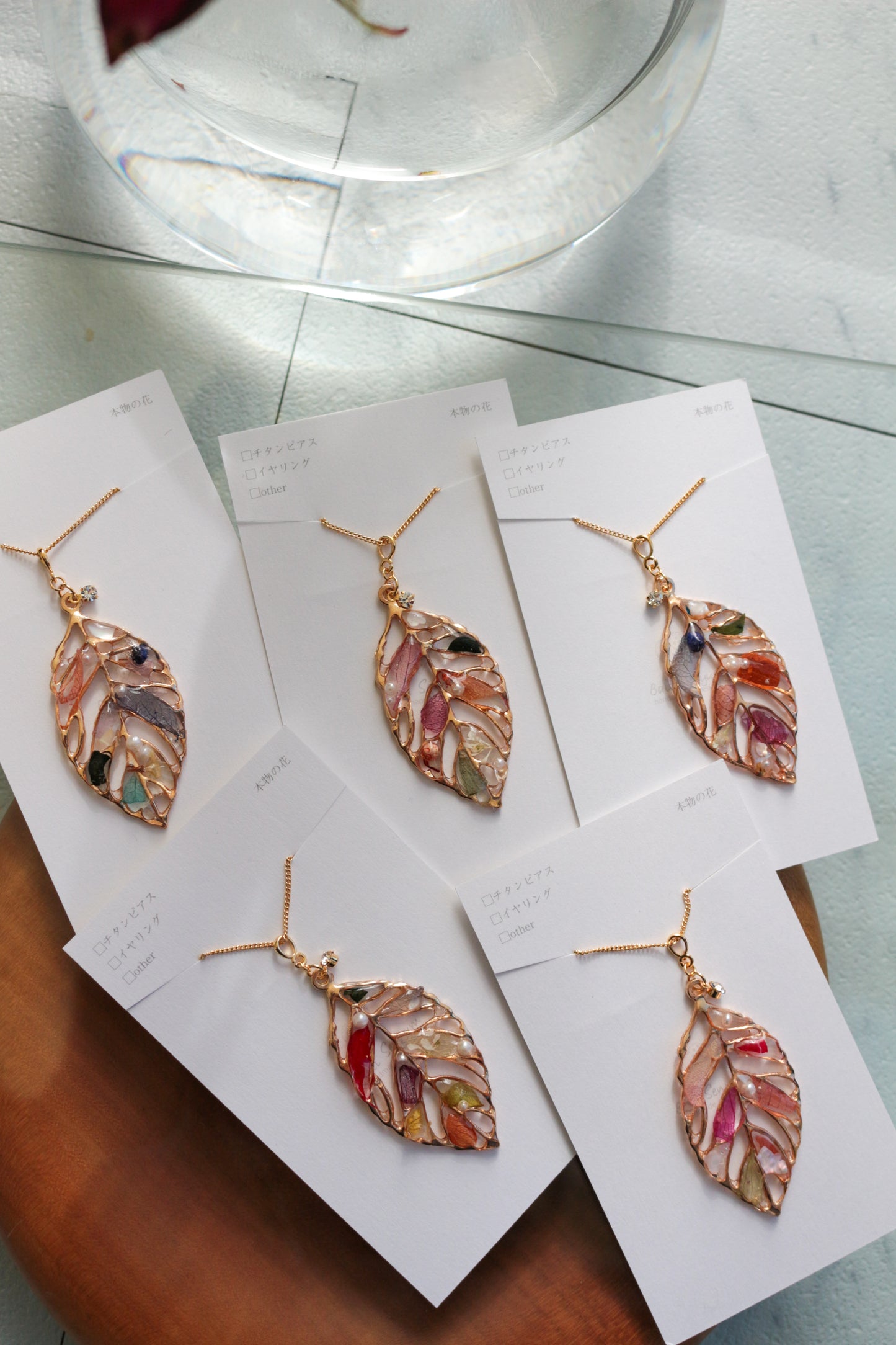 Leaf Necklace 60cm  No.15