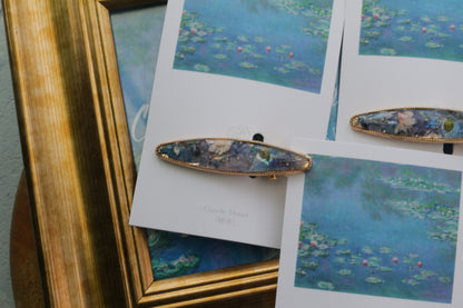 Monet's Inspired Hair Clip No.2 - 睡蓮