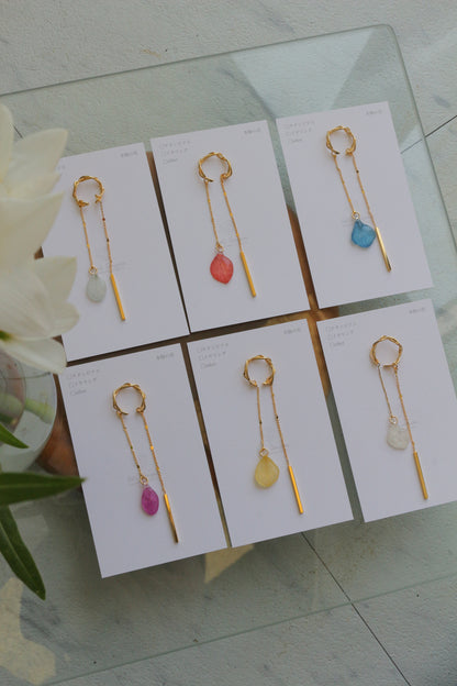 U Hydrangea Ear-Cuff No.1