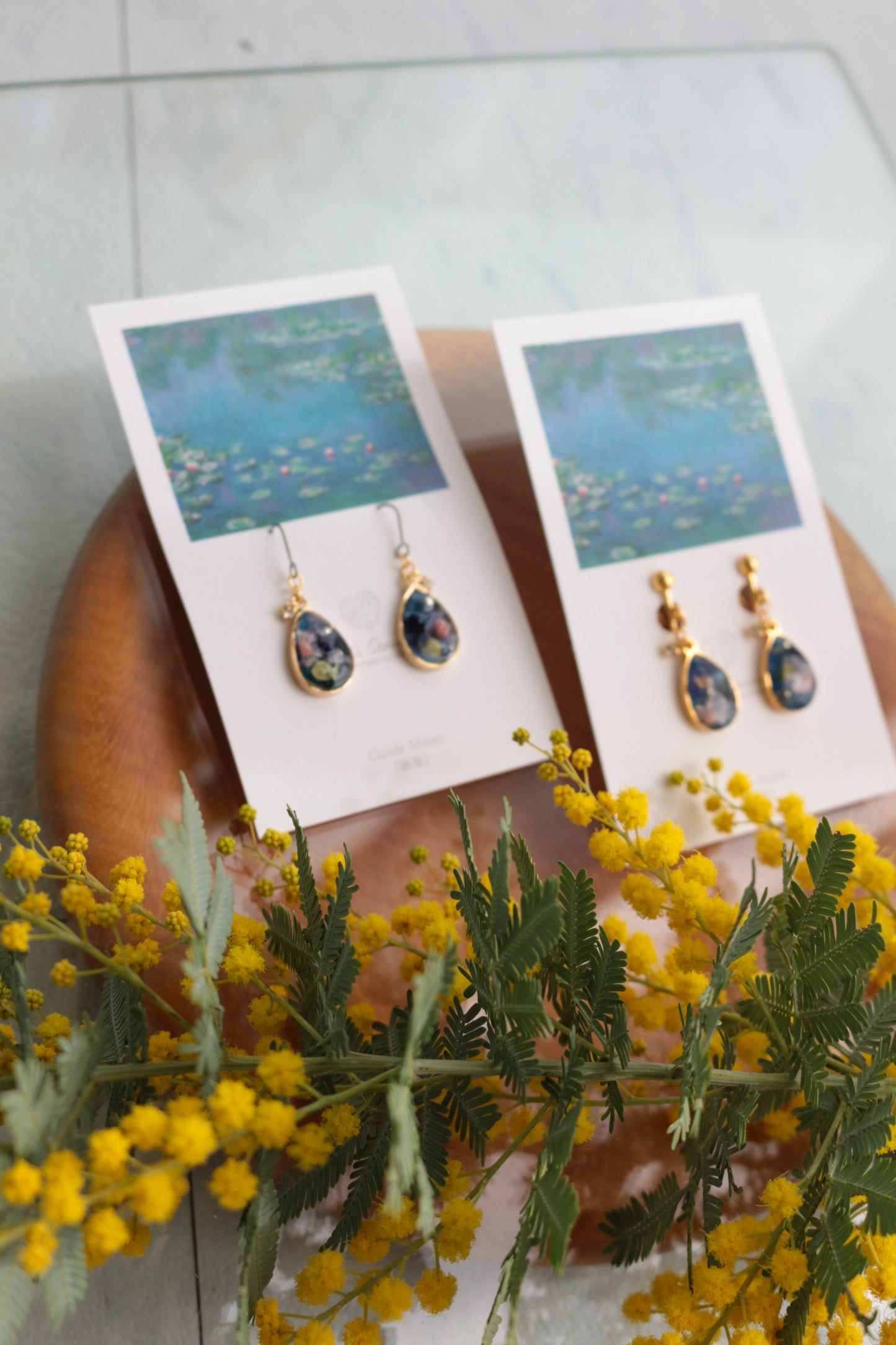 Claude Monet Water Lilies Inspired Dangling -No.2 睡蓮