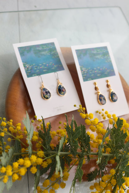 Claude Monet Water Lilies Inspired Dangling -No.2 睡蓮