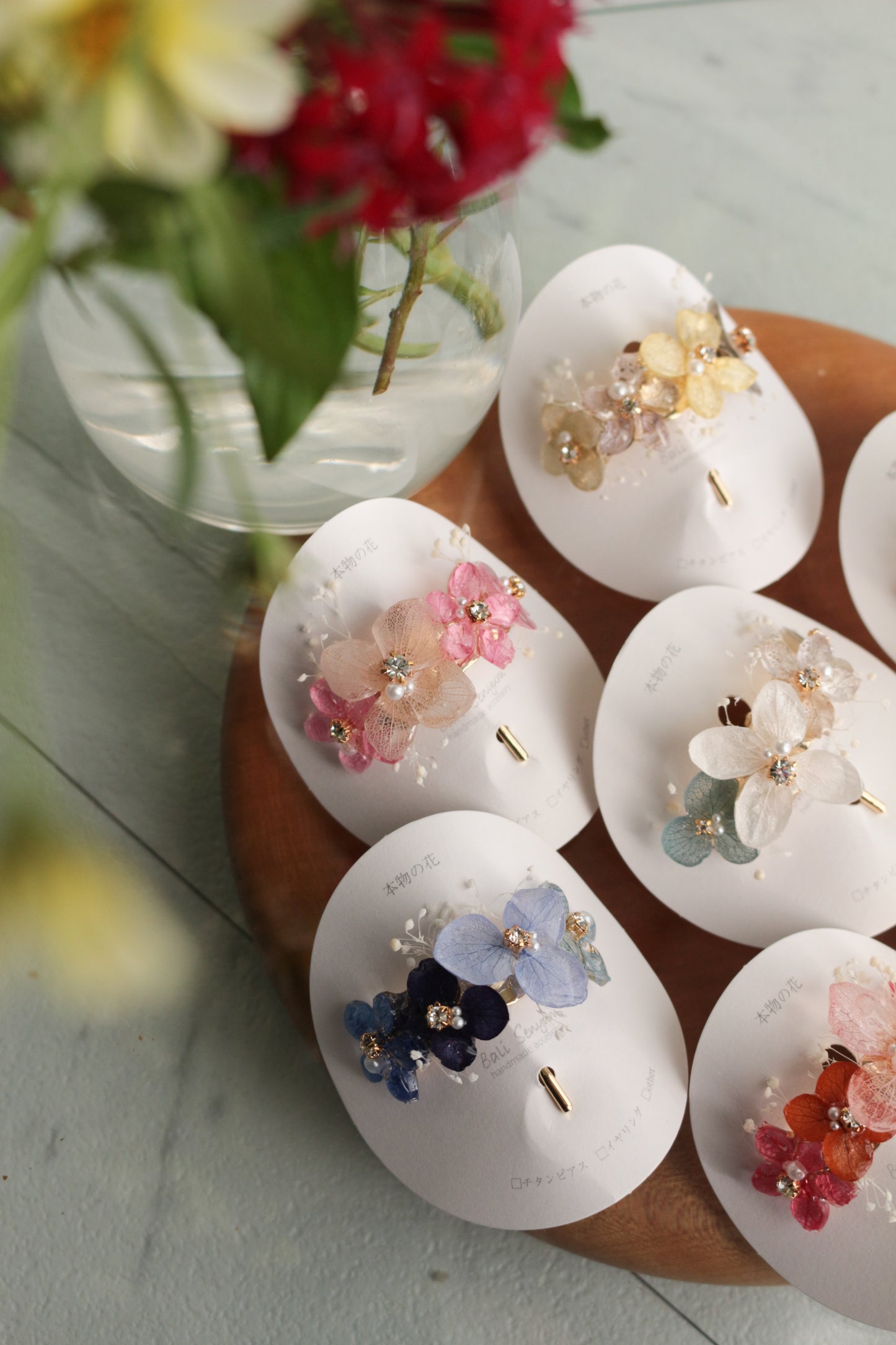 Hanayome Flower Ponytail Hook - No.4