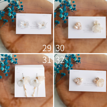 Limited Item Fes Earrings - チタンピアス Titanium Pierce  No.29〜32