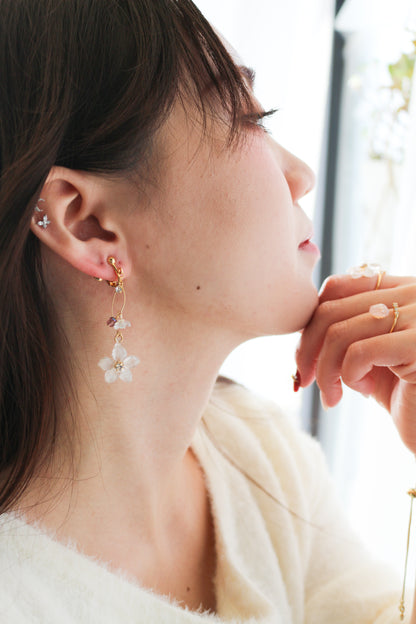 Someiyoshino Sakura Hanami Earrings