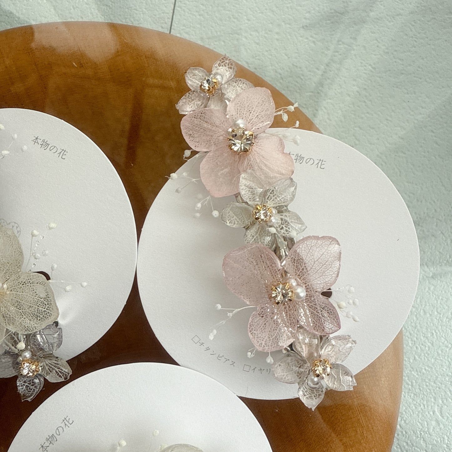 Hydrangea Hair Barrette No.13