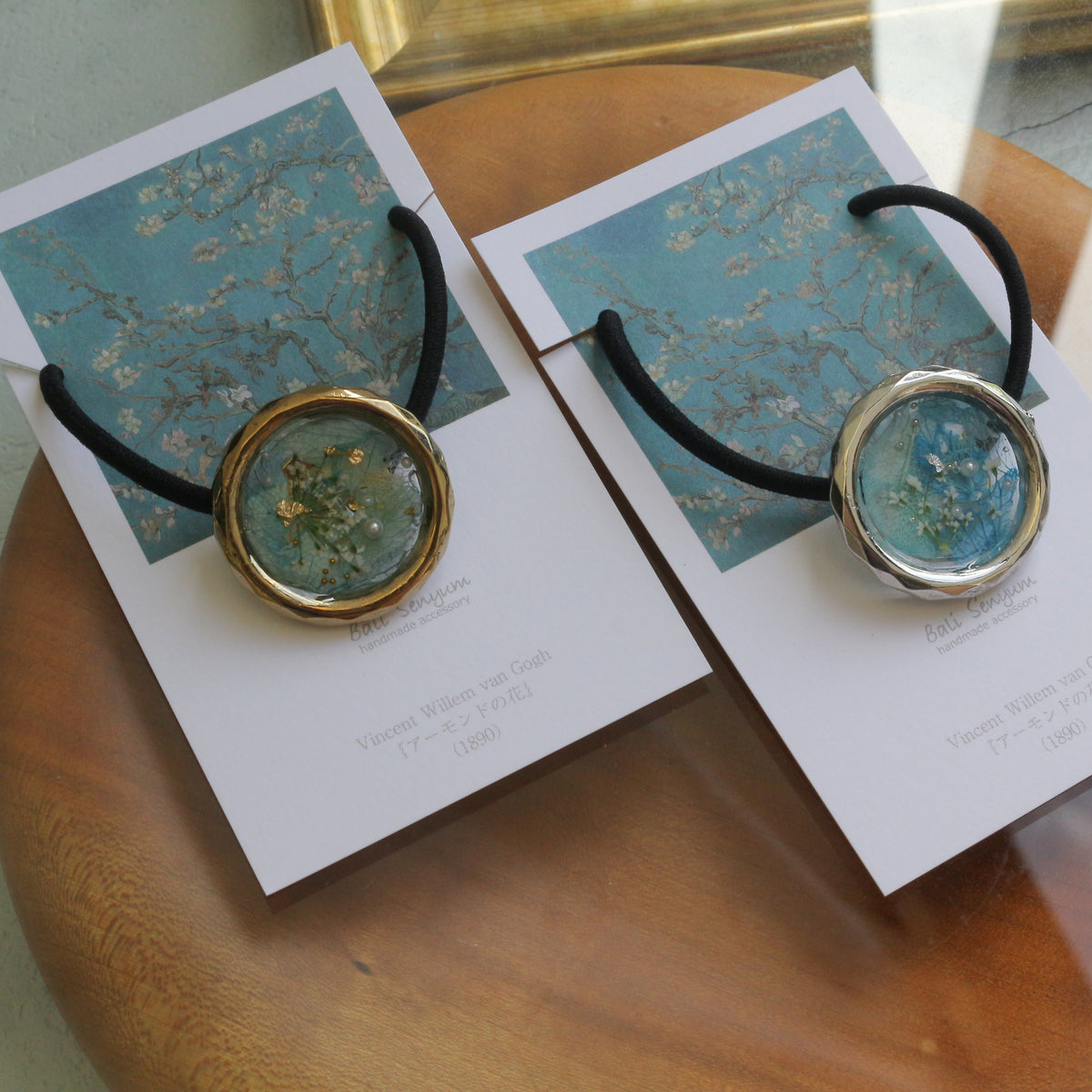 Gogh's Inspired Hair tie - アーモンドの花