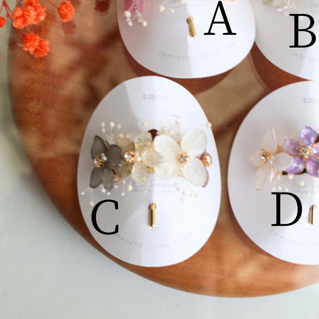 Hanayome Flower Ponytail Hook - No.3