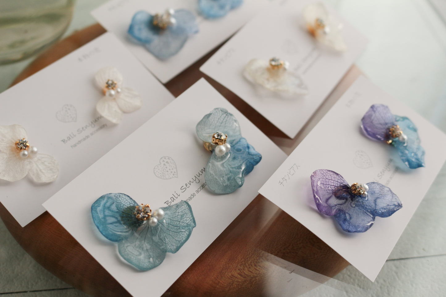 Hydrangea Wing No.138- Titanium Pierce(ピアス）