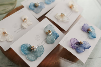 Hydrangea Wing No.138- Titanium Pierce(ピアス）