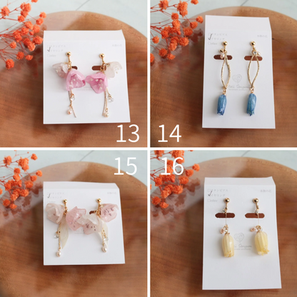 Limited Item Fes Earrings No.13〜16 -イヤリング  Clip-On