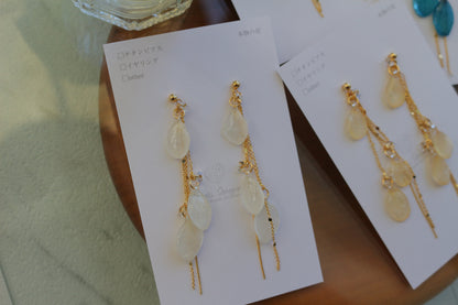 Hydrangea TSUBU2 Earring -  No.1