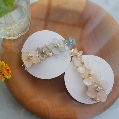 Hydrangea Big Hair-Clip No.2