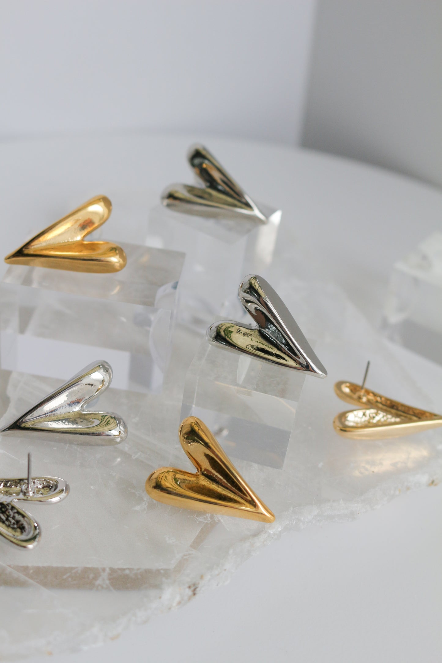 Heart Metal Pierce Earring No.1〜Sakkoly