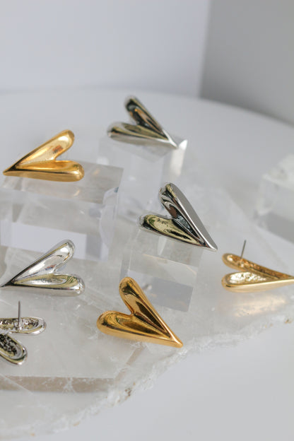 Heart Metal Pierce Earring No.1〜Sakkoly