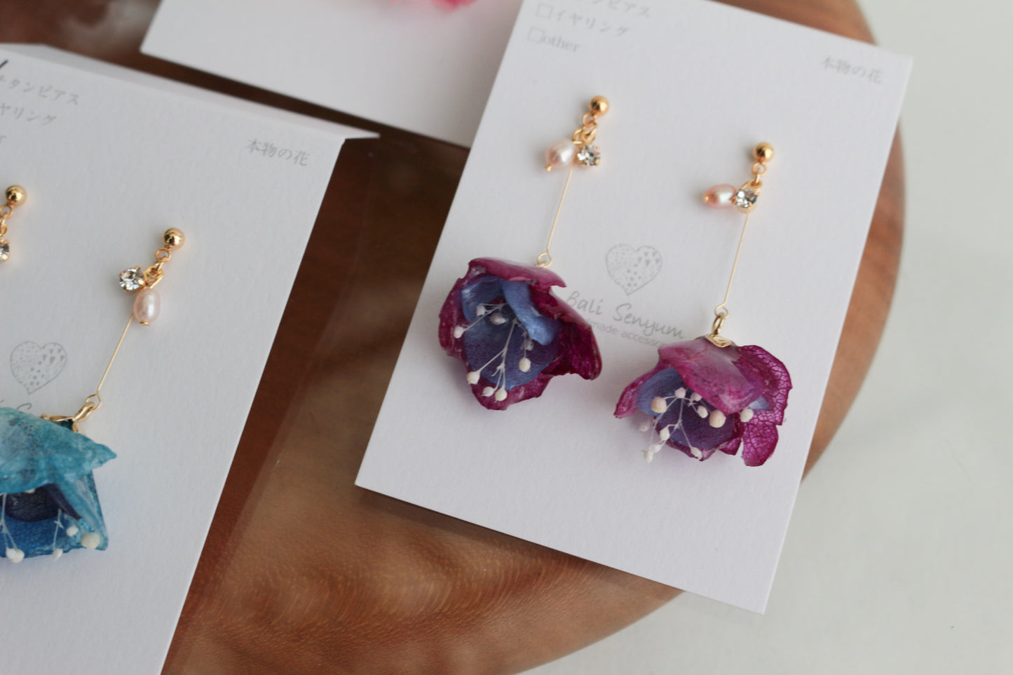 Flower Skirt-  No.2 ピアスorイヤリング